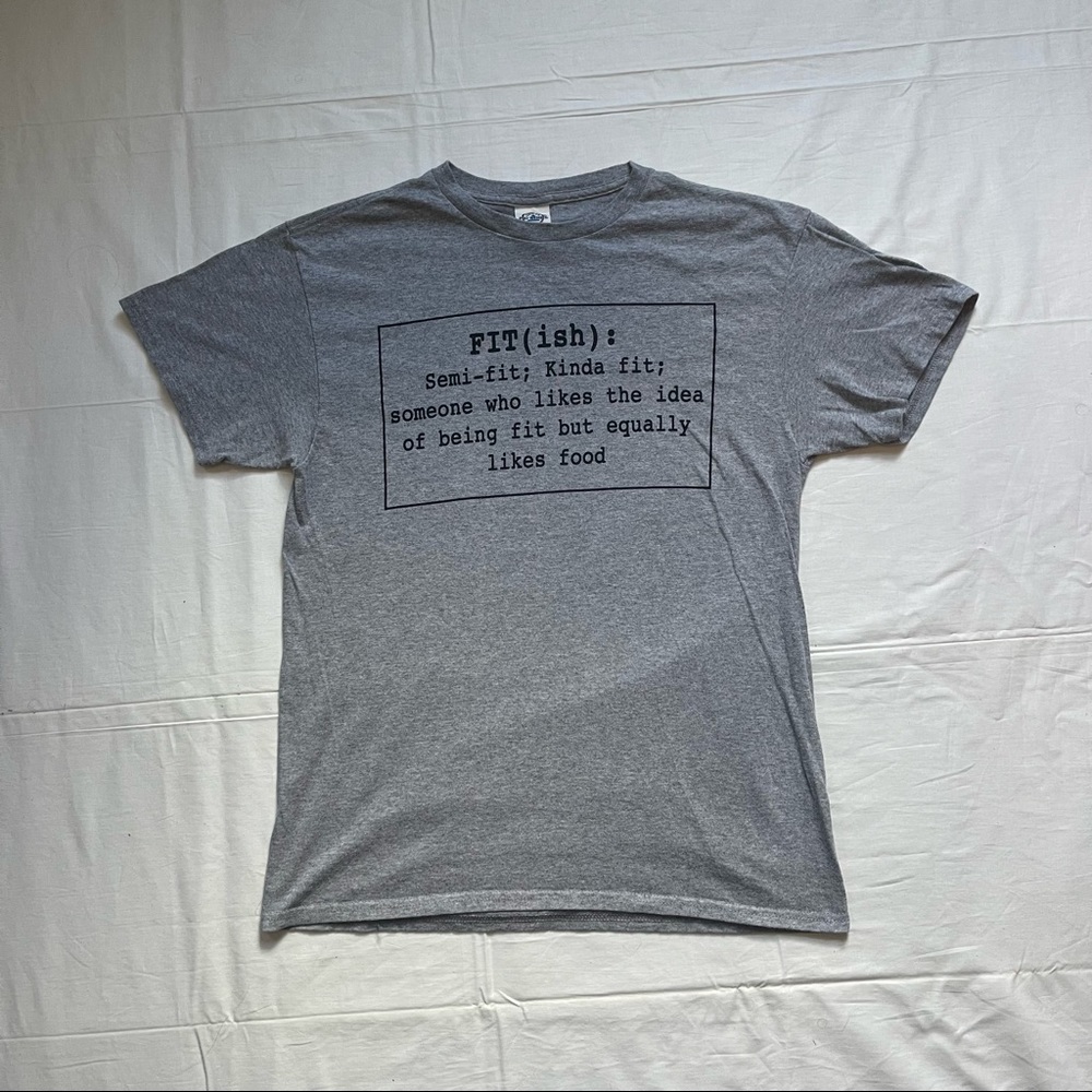 Delta Pro Weight Funny Graphic Tee Gray